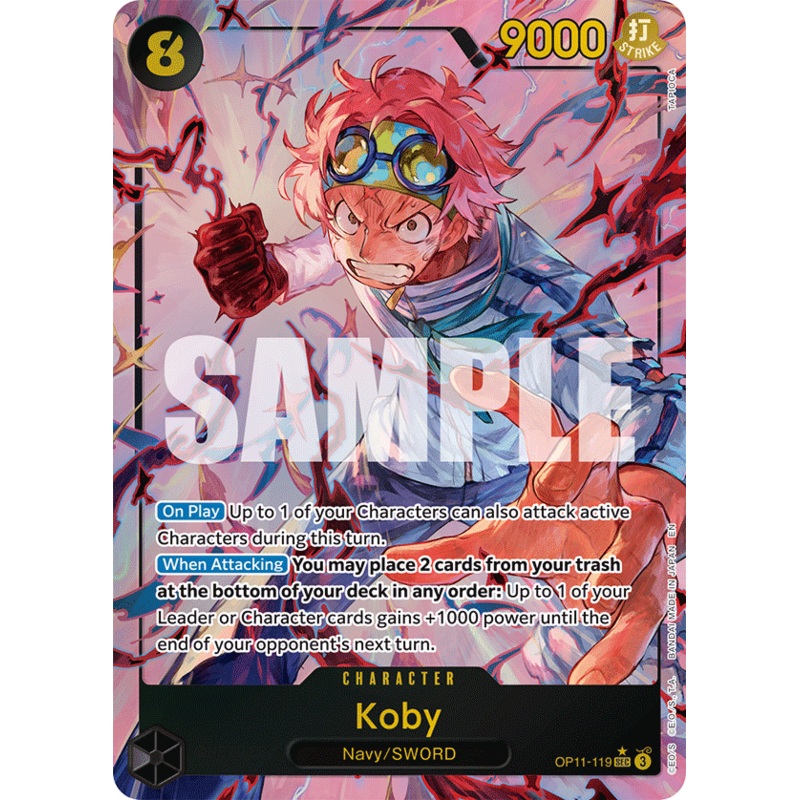 [ALTERNATE ART] Koby (119) OP11-119 – SEC OP-11 A Fist of Divine Speed