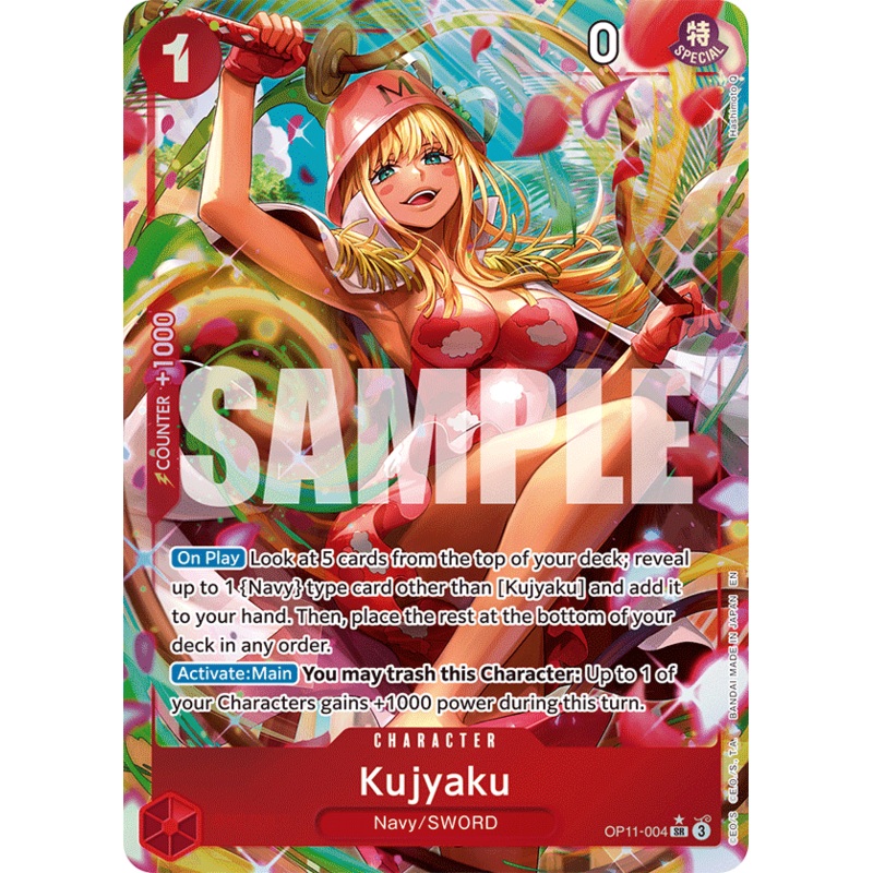 [ALTERNATE ART] Kujyaku OP11-004 – SR OP-11 A Fist of Divine Speed