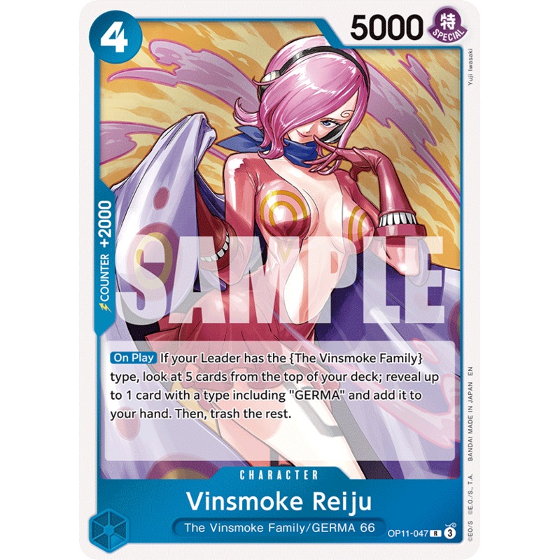 Vinsmoke Reiju OP11-047 – Rare OP-11 A Fist of Divine Speed