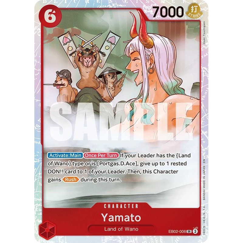 Yamato – EB02-006 – Super Rare – Extra Booster: Anime 25th Collection