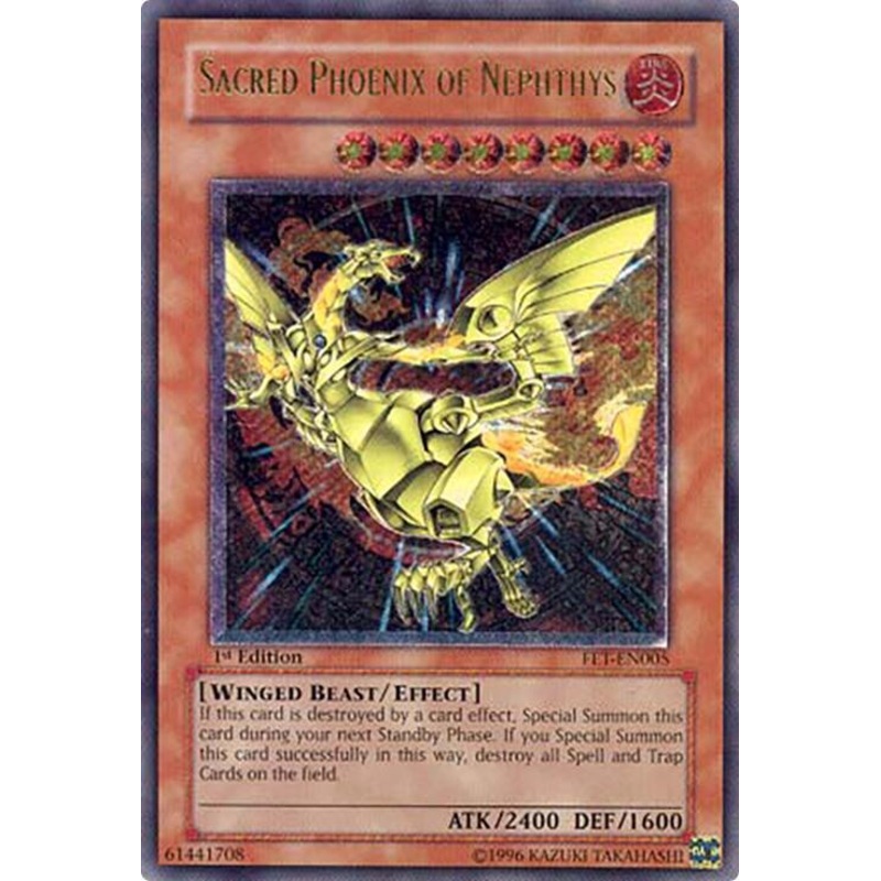 Sacred Phoenix Of Nephthys – Fet-en005 – Ultimate Rare 204
