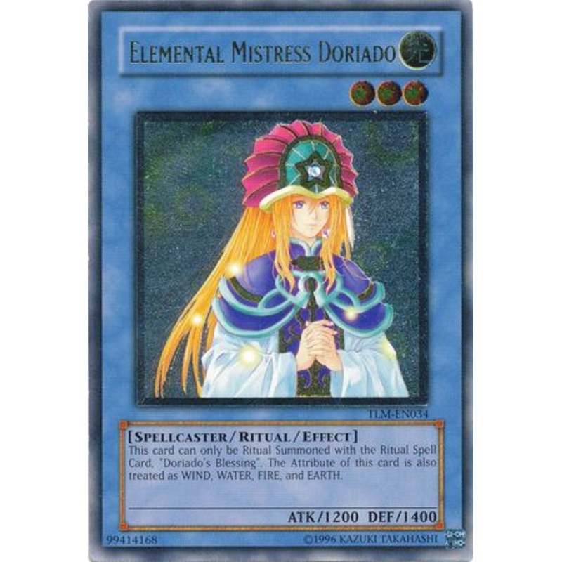 Ultimate Rare – Elemental Mistress Doriado – TLM-EN034 Unlimited