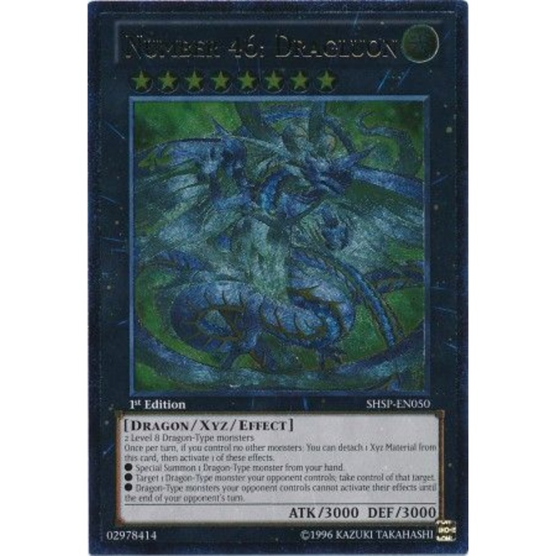 Ultimate Rare – Number 46: Dragluon – SHSP-EN050 1st Edition