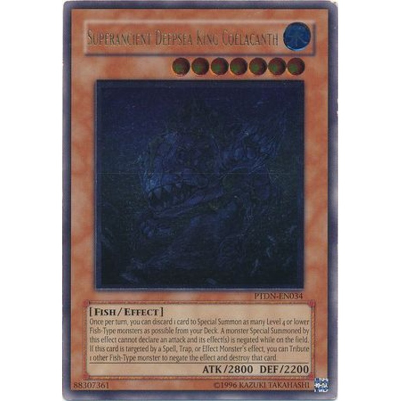 Ultimate Rare – Superancient Deepsea King Coelacanth – PTDN-EN034 Unlimited