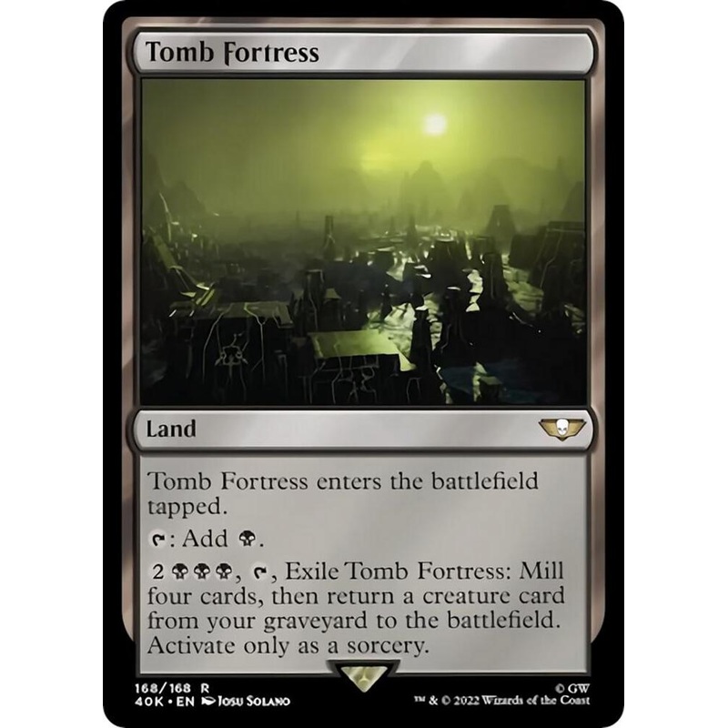 Tomb Fortress – 168/168 – Rare Universes Beyond: Warhammer 40k