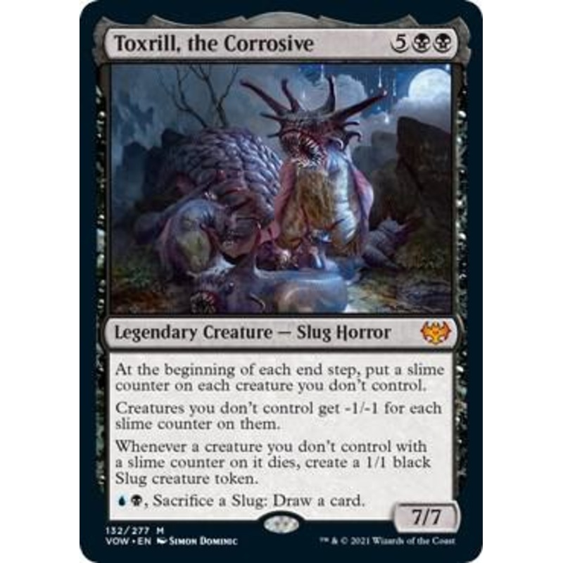 Toxrill, the Corrosive – 132/277 – Mythic Crimson Vow