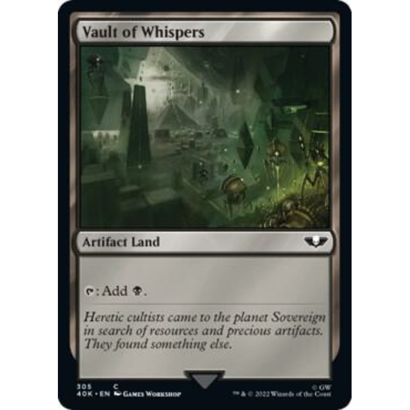 Vault of Whispers – #305 – Common Universes Beyond: Warhammer 40k