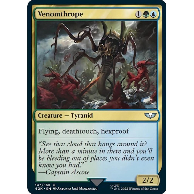 Venomthrope – 147/168 – Uncommon Universes Beyond: Warhammer 40k