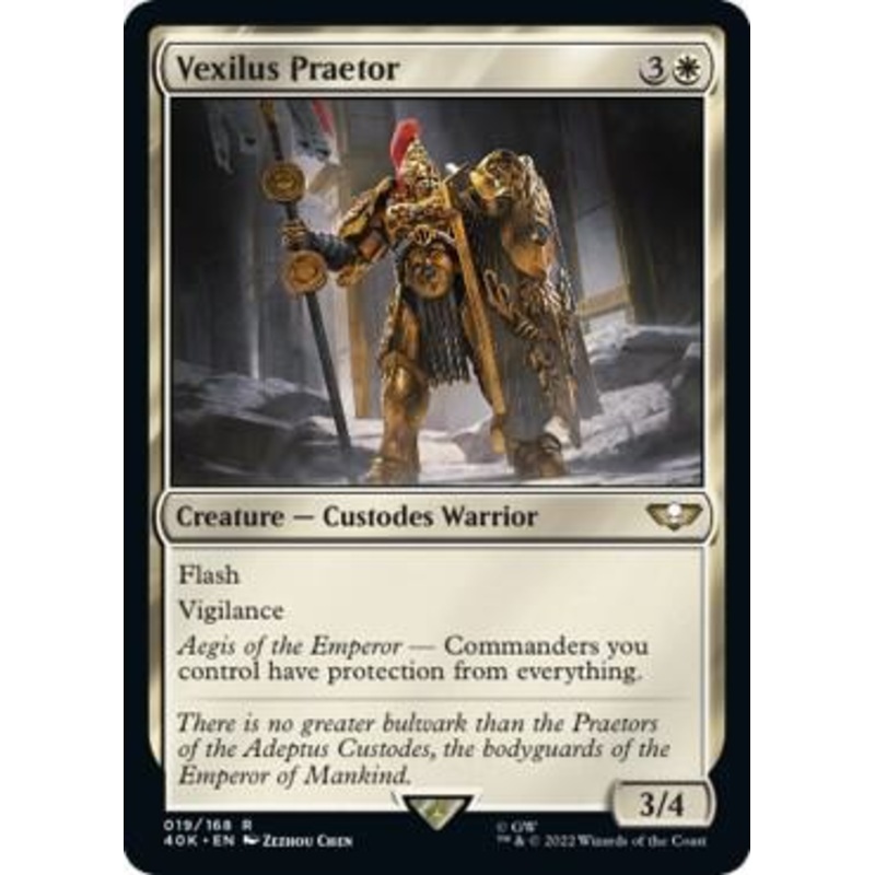 Vexilus Praetor – 019/168 Rare Universes Beyond: Warhammer 40k