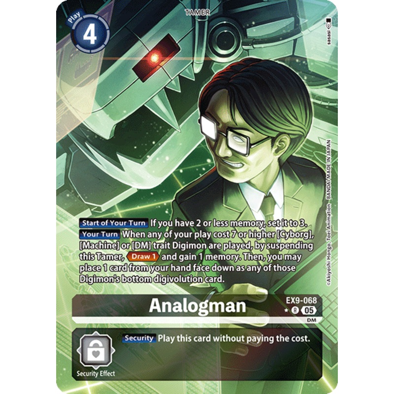 [ALTERNATE ART] Analogman (EX9-068) – R EX09 Versus Monsters