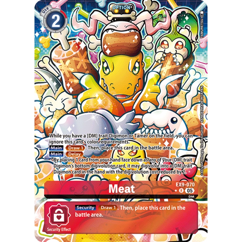 [ALTERNATE ART] Meat (EX9-070) – R EX09 Versus Monsters