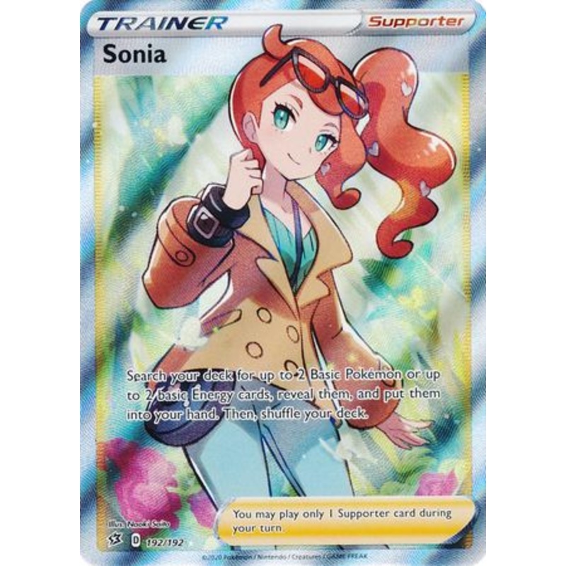 Sonia – 192/192 – Full Art Ultra Rare – Rebel Clash