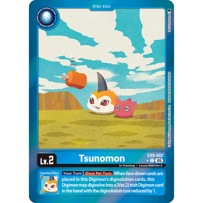 Tsunomon (EX9-002) – Limited C EX09 Versus Monsters