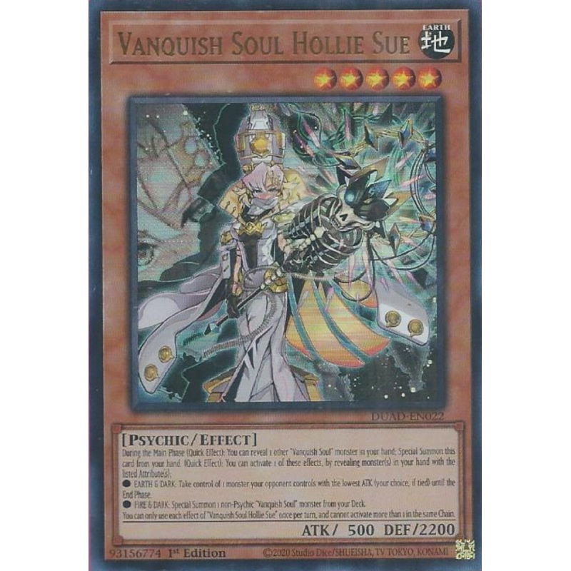 Vanquish Soul Hollie Sue – DUAD-EN022 – Ultra Rare 1st Edition