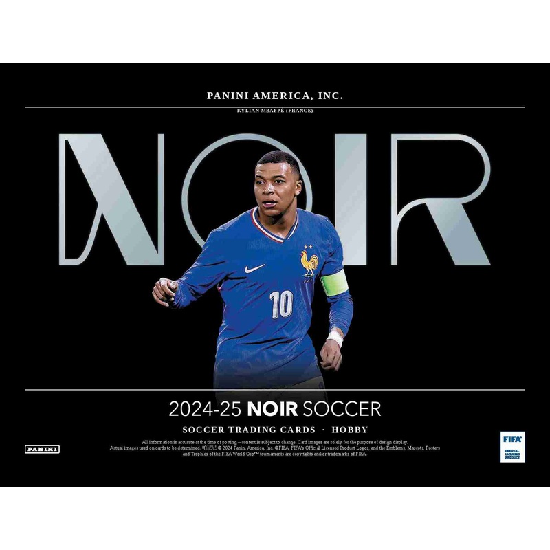 24-25 Noir Soccer Hobby 3-Box Case Opening #28525 – Random Hit – Release Day