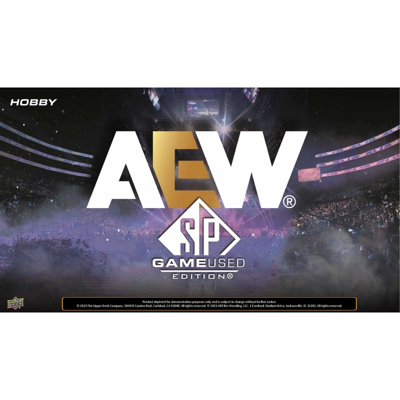 2025 AEW SP Game Used 18-Box Case Opening #28553 – Random Hit  – Release Day