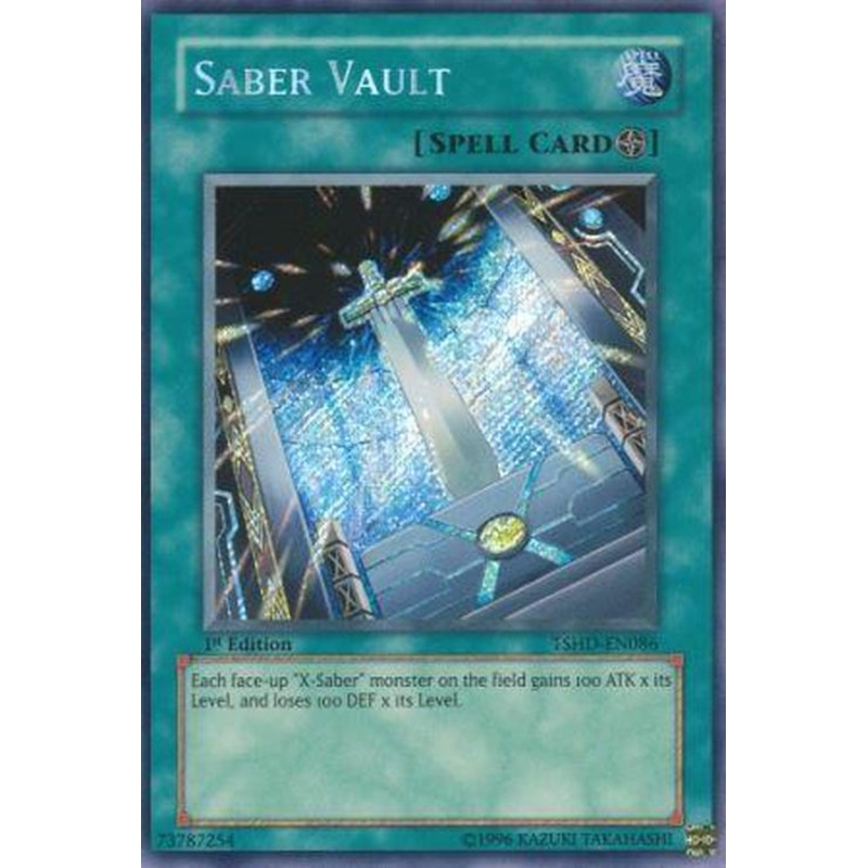 Saber Vault – TSHD-EN086 – Secret Rare 1st Edition
