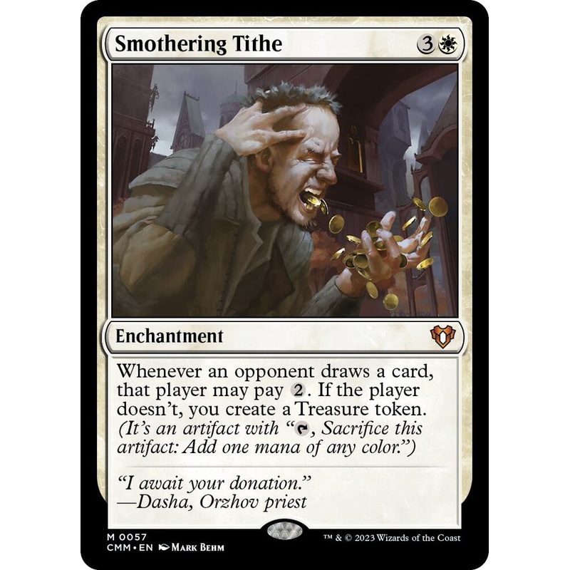 Smothering Tithe – #57 – Mythic Commander Masters