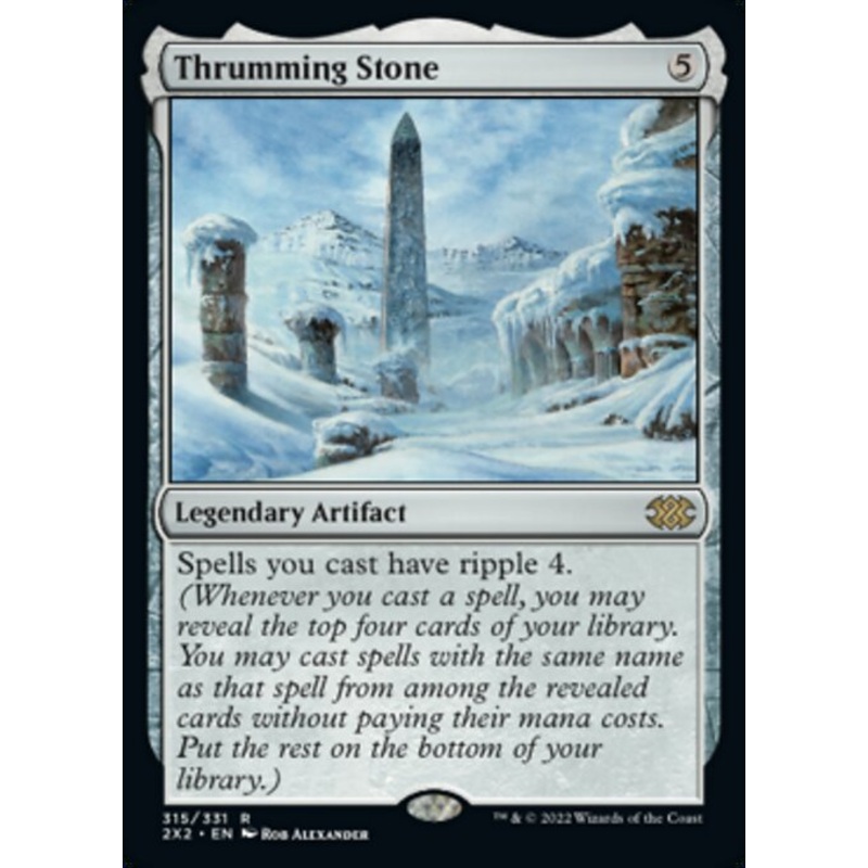Thrumming Stone – 315/331 – Rare Double Masters 2022