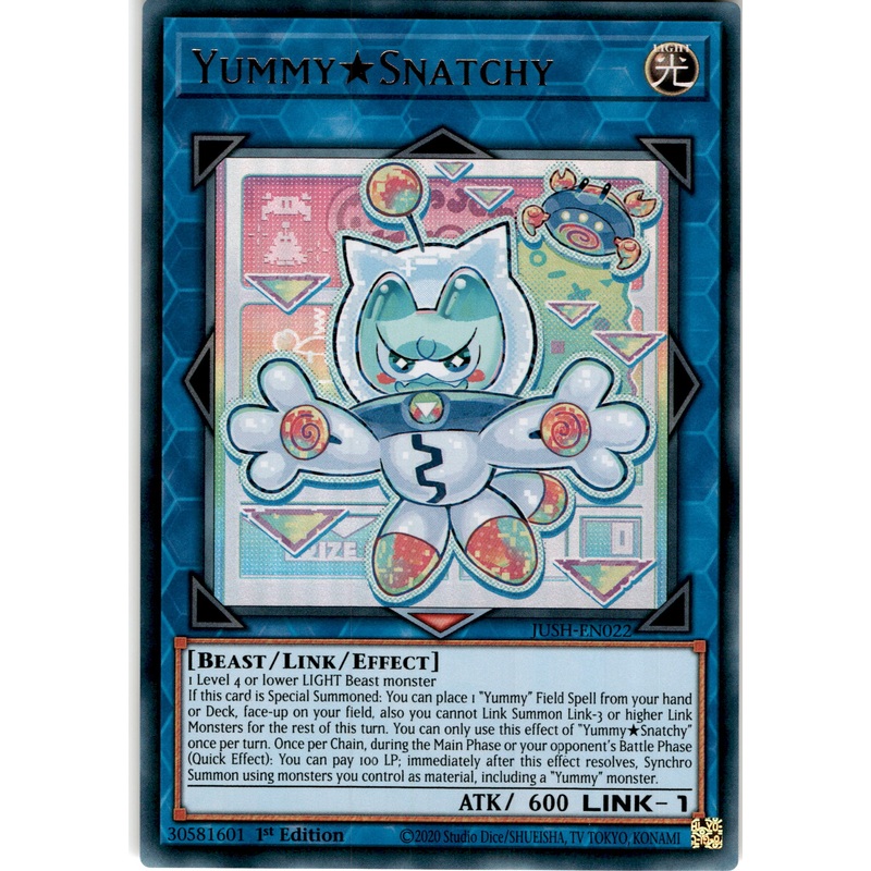 YummySnatchy – JUSH-EN022 – Ultra Rare 1st Edition