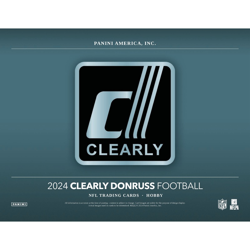 2024 Clearly Donruss Football Hobby 1-Box Opening  #28723 – Random Team –  Aug 20 (4pm)