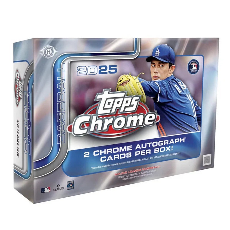 2025 Topps Chrome Breakers Delight Baseball 1-Box Break #28716 – Random Team –  Aug 12 (4pm)