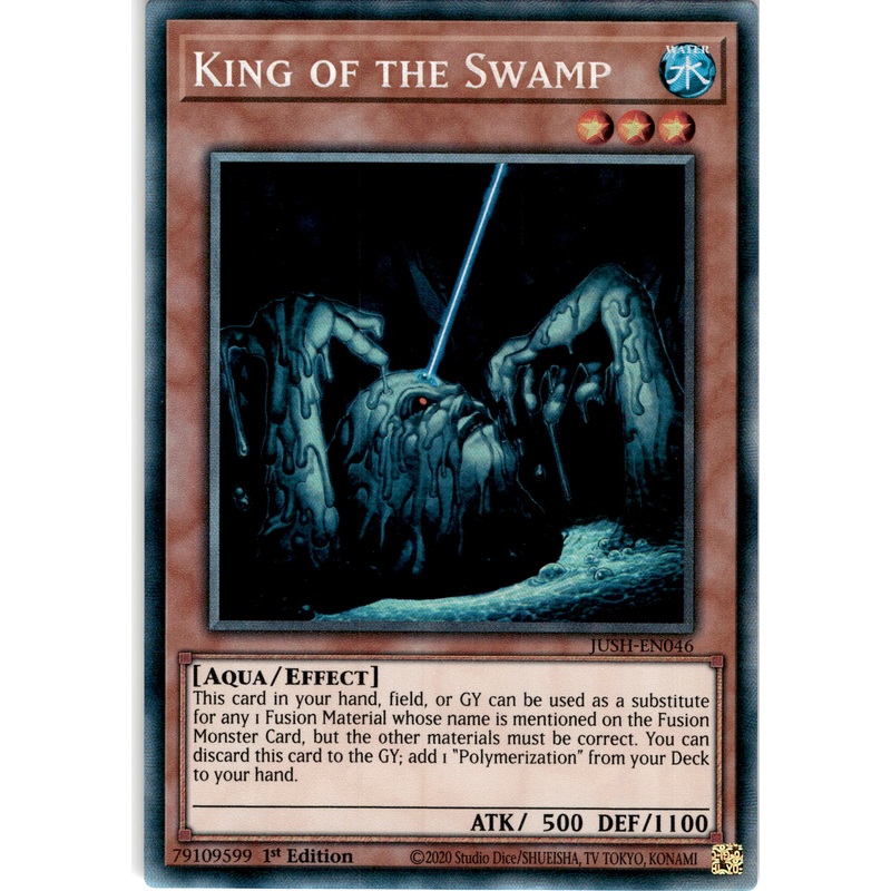 [COLLECTOR’S RARE] King of the Swamp – JUSH-EN046 –  1st Edition
