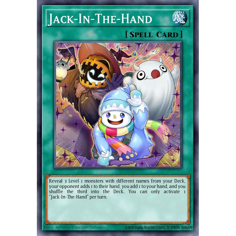 [SP SUPER] Jack-In-The-Hand – JUSH-EN054 – Super Rare 1st Edition