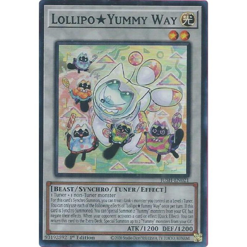 [SP SUPER] LollipoYummy Way- JUSH-EN021 – Super Rare 1st Edition