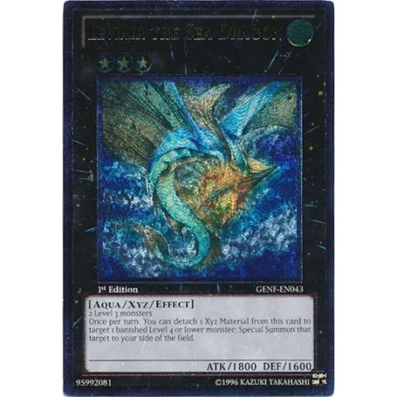 Ultimate Rare – Leviair the Sea Dragon – GENF-EN043 1st Edition
