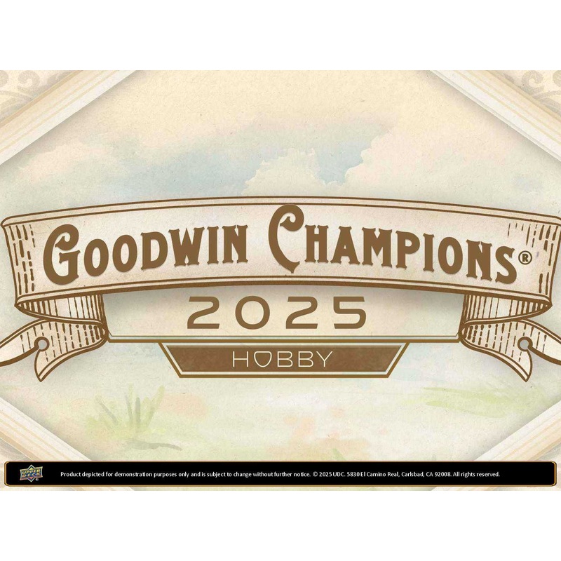 2025 Goodwin Champions 1-Box Break #28755 – Random Pack –  Aug 11 (12pm)