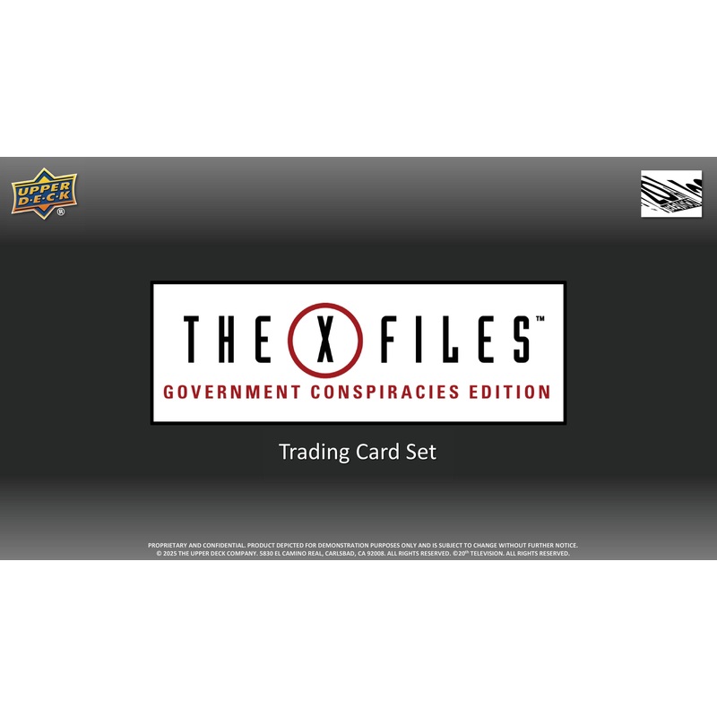 2025 Upper Deck X-Files Government Conspiracies Edition 1-Box Break #28828 – 2 Random Packs – Aug 11 (12pm)