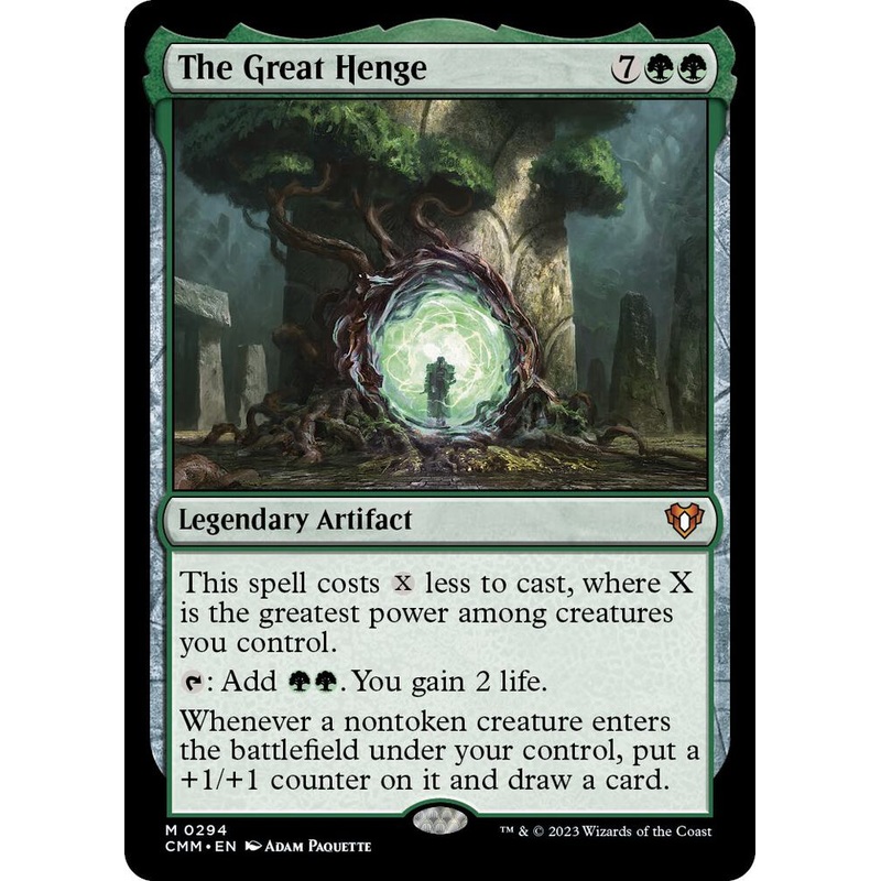The Great Henge – #294 – Mythic Commander Masters