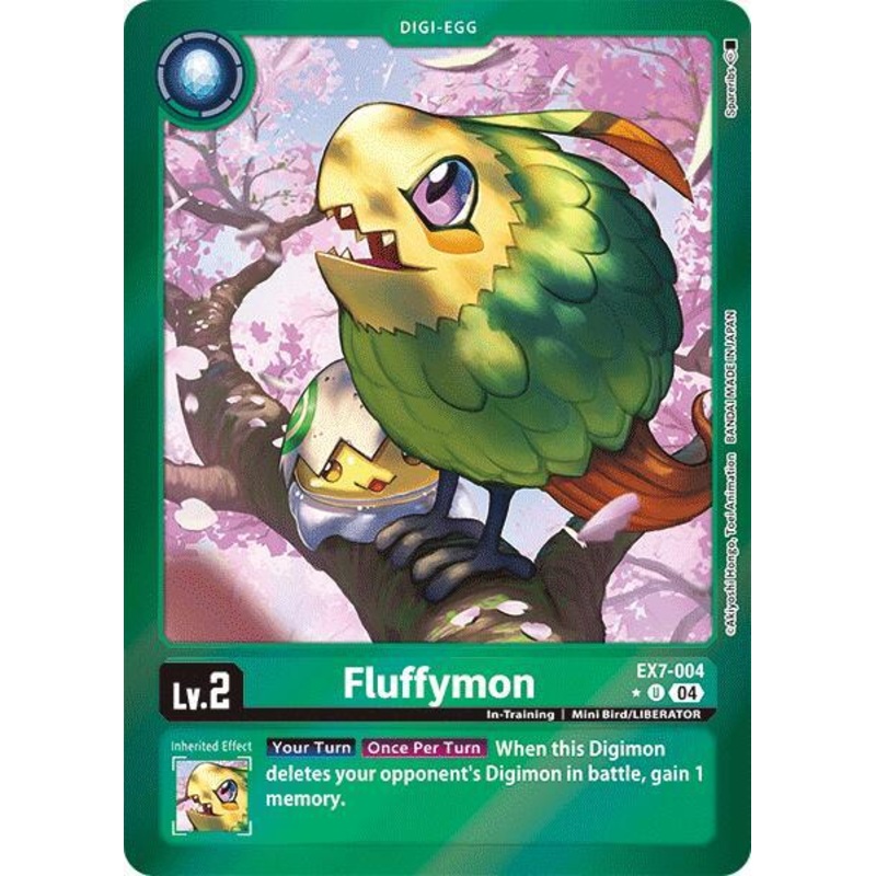 [FOIL] Fluffymon EX7-004 – Uncommon EX07 Digimon Liberator