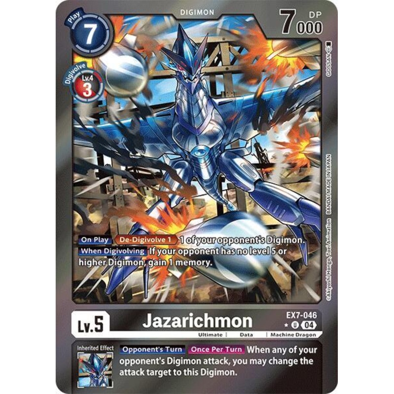 [FOIL] Jazarichmon EX7-046 – Uncommon EX07 Digimon Liberator