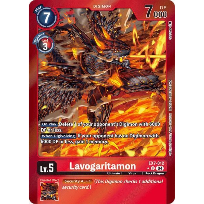 [FOIL] Lavogaritamon EX7-012 – Uncommon EX07 Digimon Liberator