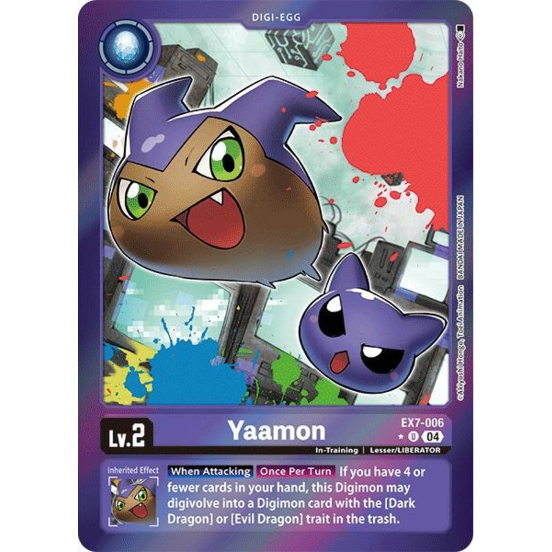 [FOIL] Yaamon EX7-006 – Uncommon EX07 Digimon Liberator