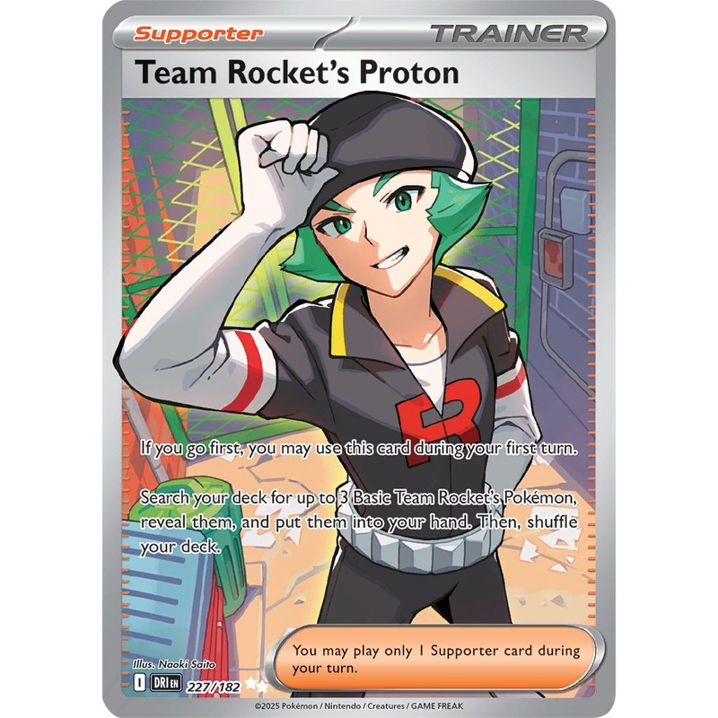 [ FULL ART ] Team Rocket’s Proton – 227/182 – Ultra Rare Pokemon Destined Rivals