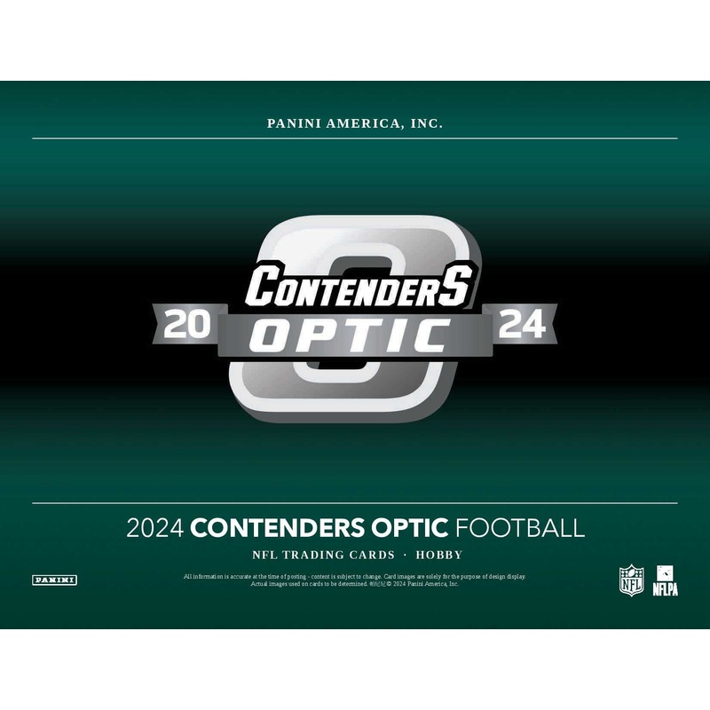 2024 Contenders Optic Football Hobby 1-Box Break #28303  – Random Team – Jul 24 (4pm)