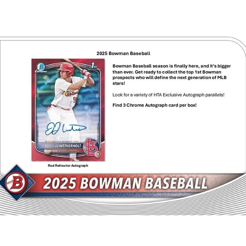 2025 Bowman Breaker’s Delight Baseball 1-Box Opening  #28963 – Team Based – Aug 21 (4pm)