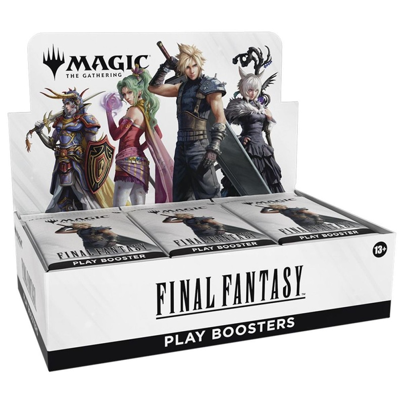 Magic: The Gathering Final Fantasy 1 Play Booster Box Opening #28931 – 3 Random Packs – Aug 29 (12pm)
