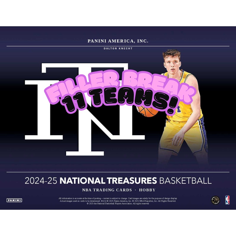 NT BOX FILLER – 24-25 Prizm Hobby 1-PACK Opening #29024 –  Random Team – Aug 18 (4pm)