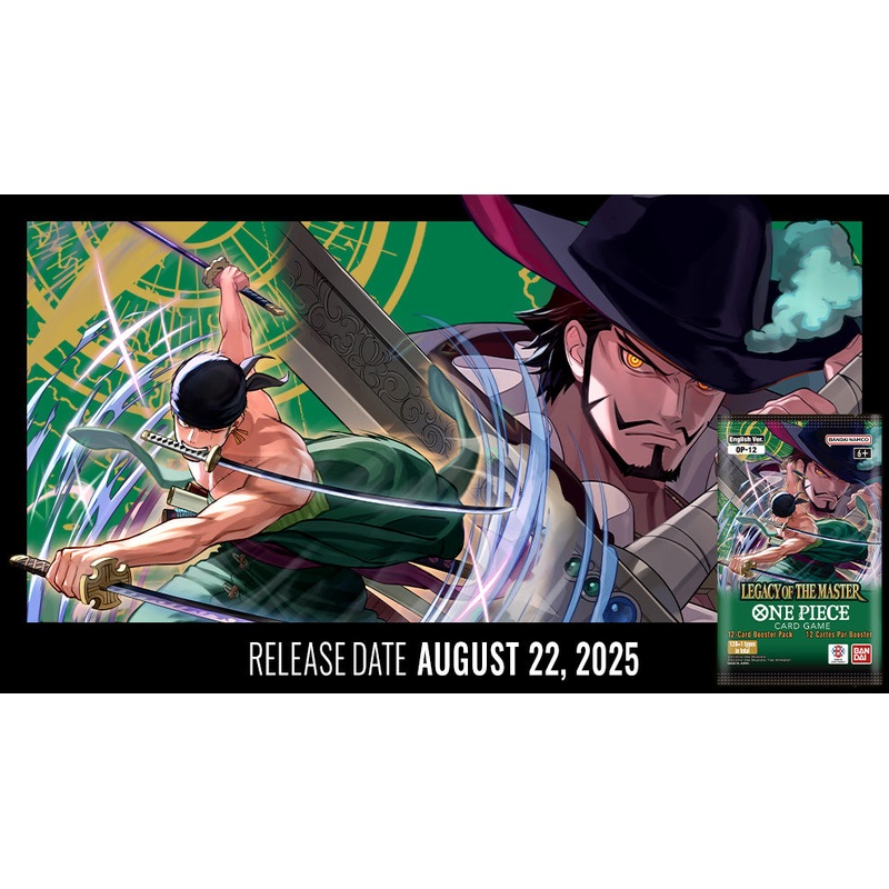 One Piece Legacy of the Master OP-12 1-Box Opening #29056 –  Random Colour – Aug 22 (12pm)