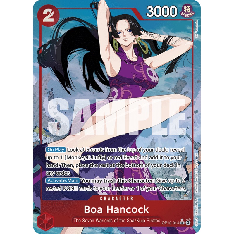 [ALTERNATE ART] Boa Hancock OP12-014 – SR OP-12 Legacy of the Master