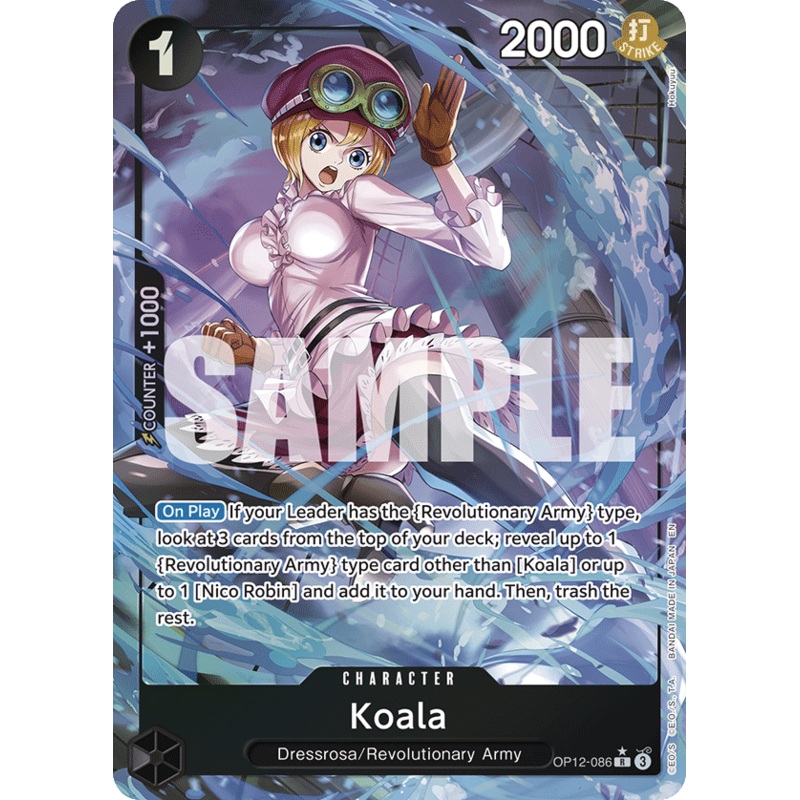 [ALTERNATE ART] Koala (086)  OP12-086 – R OP-12 Legacy of the Master