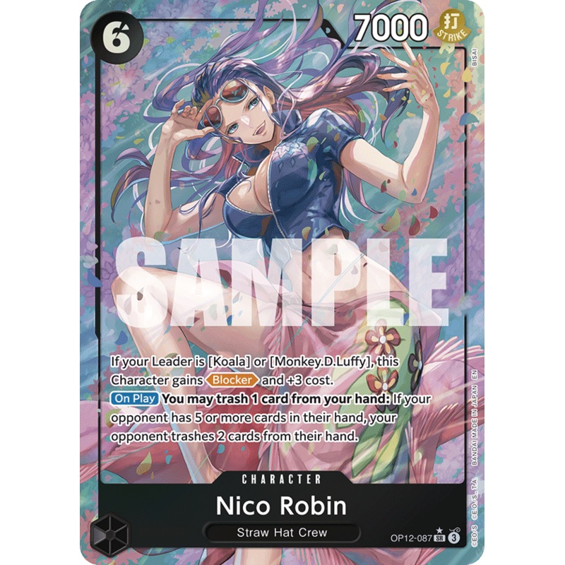 [ALTERNATE ART] Nico Robin OP12-087 – SR OP-12 Legacy of the Master