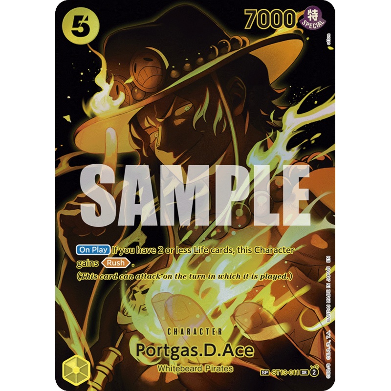 [ SP ] Portgas.D.Ace (SP) ST13-011 – SP OP-12 Legacy of the Master