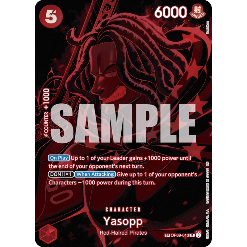 [ SP ] Yasopp (SP) OP09-013 – SP OP-12 Legacy of the Master