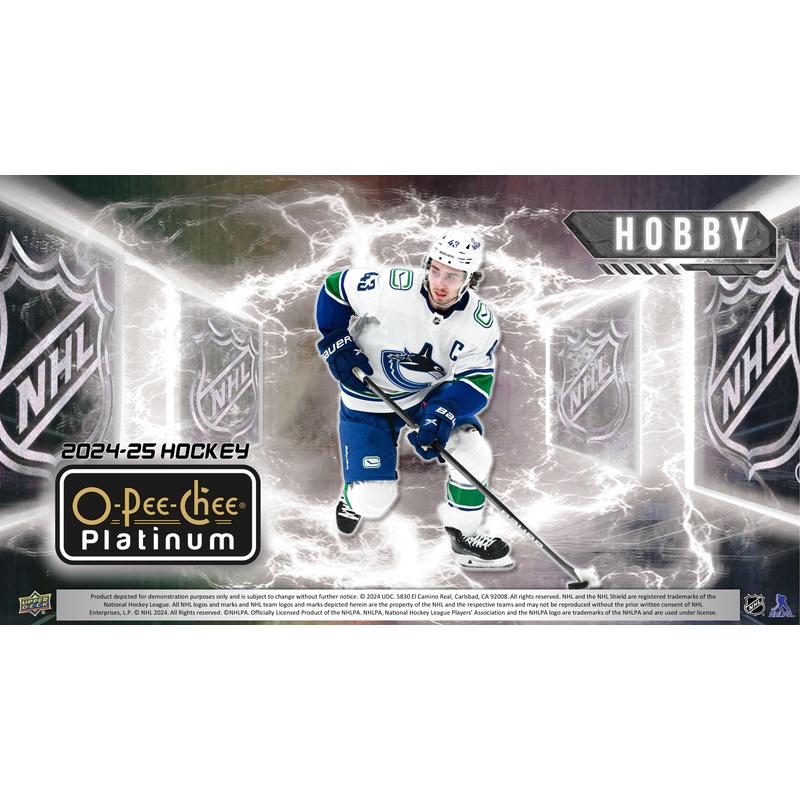 24-25 O-Pee-Chee Platinum Hockey 1-Box Opening #29210 – Team Based – Sep 16 (4pm)