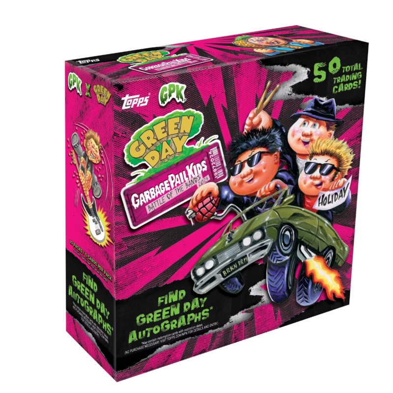 2024 Topps GPK Green Day Hobby Box 1-Box Opening #29332 – Random Pack – Sep 09 (12pm)